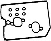 КОМПЛЕКТ ПРОКЛАДОК КЛАПАННОЙ КРЫШКИ
