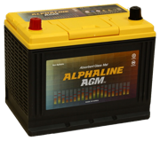 Аккумулятор ALPHALINE AGM 75Ач 800А прямая/п.