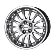 Диск литой ALUTEC 8x18R 5/114,3 Sterling Silver Stainless Lip