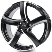 Диск литой ALUTEC 8x18R 5/114,3 Racing Black Front Polished