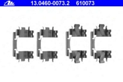 Комплект монтажный тормозных колодок HONDA: CIVIC V (EJ) 1.5 i LSi (EJ2)/1.6 i (EJ6)/1.6 i Vtec/1.6 i Vtec (EJ1) 93-96, CIVIC VI Hatchback (EJ, EK) 1.