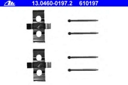 Комплект монтажный тормозных колодок MERCEDES-BENZ: S-CLASS (W126) 260 SE (126.020)/300 SE,SEL (126.024, 126.025)/420 SE,SEL/420 SE,SEL (126.034)/420