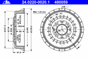 Барабан тормозной ВАЗ 2108-099/KALINA/PRIORA/2110-2112 задн.