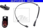 24.0711-6139.3 датчик ABS задний Ford Tourneo Connect/Transit Connect 1.8 16V-1.8TDCi 02