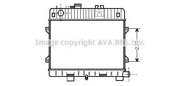 Радиатор системы охлаждения BMW: 3 (E30) 315/316/316 (Ecotronic)/316 i/318 i 82 - 92 , 5 (E28) 518/5