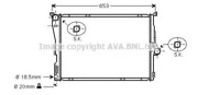 Радиатор BMW E83 2.0-3.0/2.0D/3.0D 04-