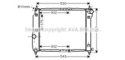 Радиатор CHEVROLET AVEO 1.2/1.4 M/T 05-