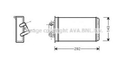 Радиатор FIAT PALIO 96- 1.2-1.6 отопителя