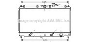 Радиатор системы охлаждения HONDA: ACCORD IV (CB3, CB7) 2.0 16V (CB3)/2.0 i 16V (CB3)/2.2 i 16V (CB7)/2.2 i 16V Automatik (CB7) 90 - 93 , PRELUDE IV (BB) 2.0 i 16V (BB3) 92