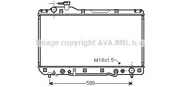 Радиатор TOYOTA RAV 4 2.0 A/T 94-01