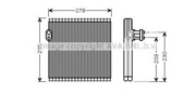 Испаритель кондиционера TOYOTA CAMRY / LEXUS ES240-350 06-