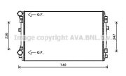 РАДИАТОР VAG A3/G7/OCTAVIA 1.2T-1.4T/1.6TD-2.0TD 12-