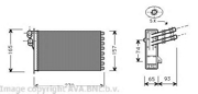 Радиатор VAG A3/TT/TOLEDO/OCTAVIA/BORA/GOLF 97- 1.6-1.9 отопителя