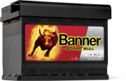 Аккумулятор BANNER Power Bull 62Ач 550А обратная/п.