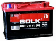 Аккумулятор BOLK Standart 75Ач 600А обратная/п.