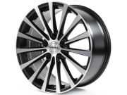 Диск литой BORBET 8,5x18R 5/114,3 Black Polished Matt