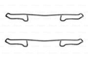 1987474173 Bosch Комплект монтажный тормозных колодок OPEL: CALIBRA A 2.0 i/2.0 i 16V/2.0 i 16V 4x4/2.0 i 4x4 90-97, VECTRA 1.6 i/1.6 i 16V/1.7 TD/1.8 i 16V/2.0 DI 16V