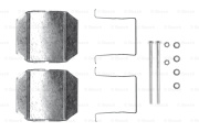 1987474333 Bosch 1 987 474 333 ремк-т торм.колодок зад. Citroen C5 1.6HDi/1.8 16V/2.0HDi 04