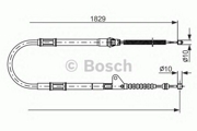 1987477545 Bosch 1 987 477 545 трос ручника задний L=1820/1520 Toyota Avensis 1.6-2.0 97-03