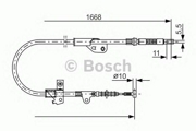 1987477755 Bosch Трос ручного тормоза R