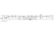 265006305 Bosch ДАТЧИК СКОРОСТИ ВРАЩЕНИЯ КОЛЕСА