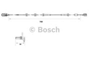 265007466 Bosch Датчик частоты вращения колеса NISSAN: PRIMERA 1.6/1.8/2.0/2.2 Di 02-, PRIMERA Hatchback 1.6/1.8/2.0/2.2 Di 02-, PRIMERA Traveller 1.6 Visia/1.8/2.0/2.2 Di 02-, PRIMERA универс