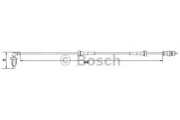 265007583 Bosch Датчик АБС RENAULT LOGAN 04-, TWINGO 96-, DACIA LOGAN 04-, LOGAN EXPRESS 09-, LOGAN MCV 07-,