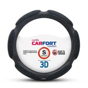 Оплетка CARFORT 3D, 6 подушек, черная, S