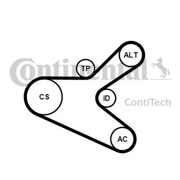 6 PK 1153 Ролик (Contitech)