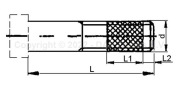 Болт ГБЦ M16х146 большой