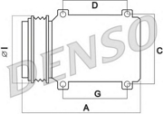 Компрессор кондиционера MERCEDES-BENZ C-CLASS 93-01, CLK 97-02,