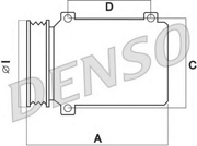 Компрессор кондиционера RENAULT MEGANE/SCENIC 08- 1.9DCI/2.0