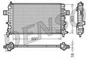 Радиатор OPEL ASTRA G (98-09)/ASTRA H (04-)/ZAFIRA (05-11)/ZAFIRA (99-05)/