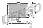 DRM25008 радиатор системы охлаждения АКПП Saab 9000 2.0/2.3 16V 84-93