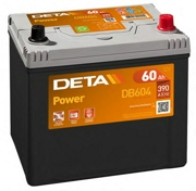 Аккумулятор DETA Power 60Ач 390А обратная/п.