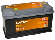 Аккумулятор DETA Power 95Ач 800А обратная/п.