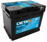 Аккумулятор DETA MICRO-HYBRID 60Ач 540А обратная/п.