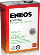 Моторное масло ENEOS Ecostage 0W-20 синтетика 4л