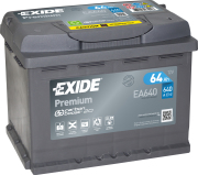 Аккумулятор EXIDE PREMIUM 64Ач 640А обратная/п.