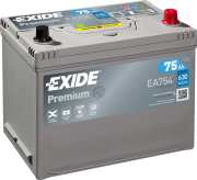 Аккумулятор EXIDE PREMIUM 75Ач 630А обратная/п.