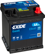 Аккумулятор EXIDE EXCELL 44Ач 400А обратная/п.