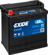 Аккумулятор EXIDE EXCELL 45Ач 330А прямая/п.