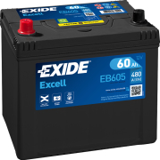 Аккумулятор EXIDE EXCELL 60Ач 390А прямая/п.