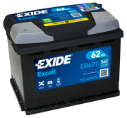 Аккумулятор EXIDE EXCELL 62Ач 540А прямая/п.
