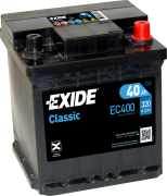 Аккумулятор EXIDE CLASSIC 40Ач 320А обратная/п.
