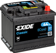 Аккумулятор EXIDE CLASSIC 44Ач 360А обратная/п.