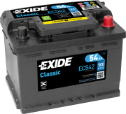Аккумулятор EXIDE CLASSIC 54Ач 500А обратная/п.