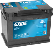 Аккумулятор EXIDE MICRO-HYBRID 60Ач 680А обратная/п.