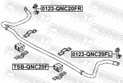 Тяга стабилизатора переднего правая TOYOTA PASSO KGC1,QNC10 2004.05-2010.02 [JP]