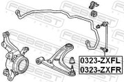 0323ZXFR тяга стабилизатора переднего правая Honda Jazz SAE 03